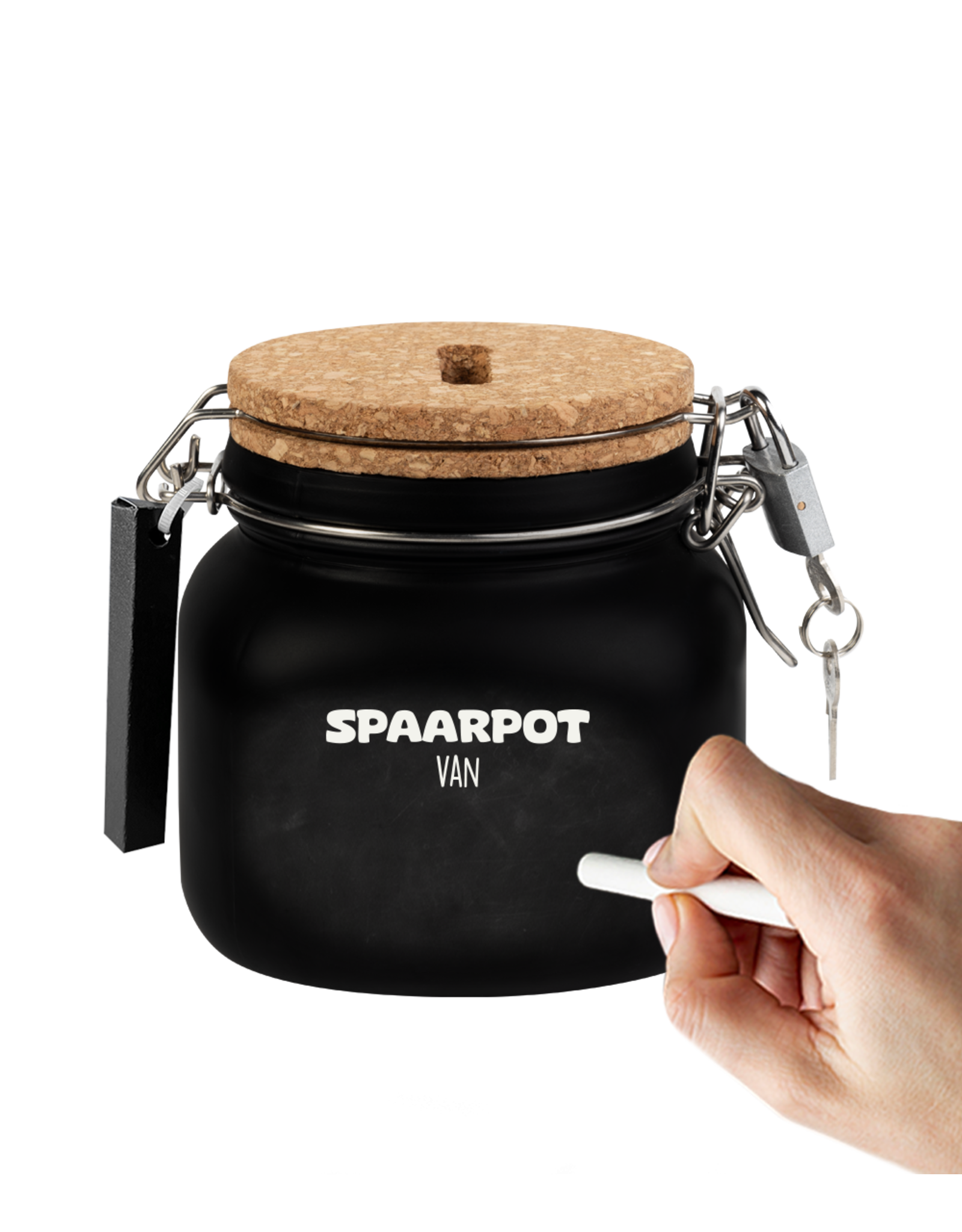 Luxe Spaarpot - Spaarpot van ... (met krijtje)