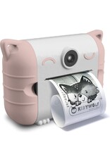 KidyWolf KIDYPRINT Camera met Thermische Printer Peach