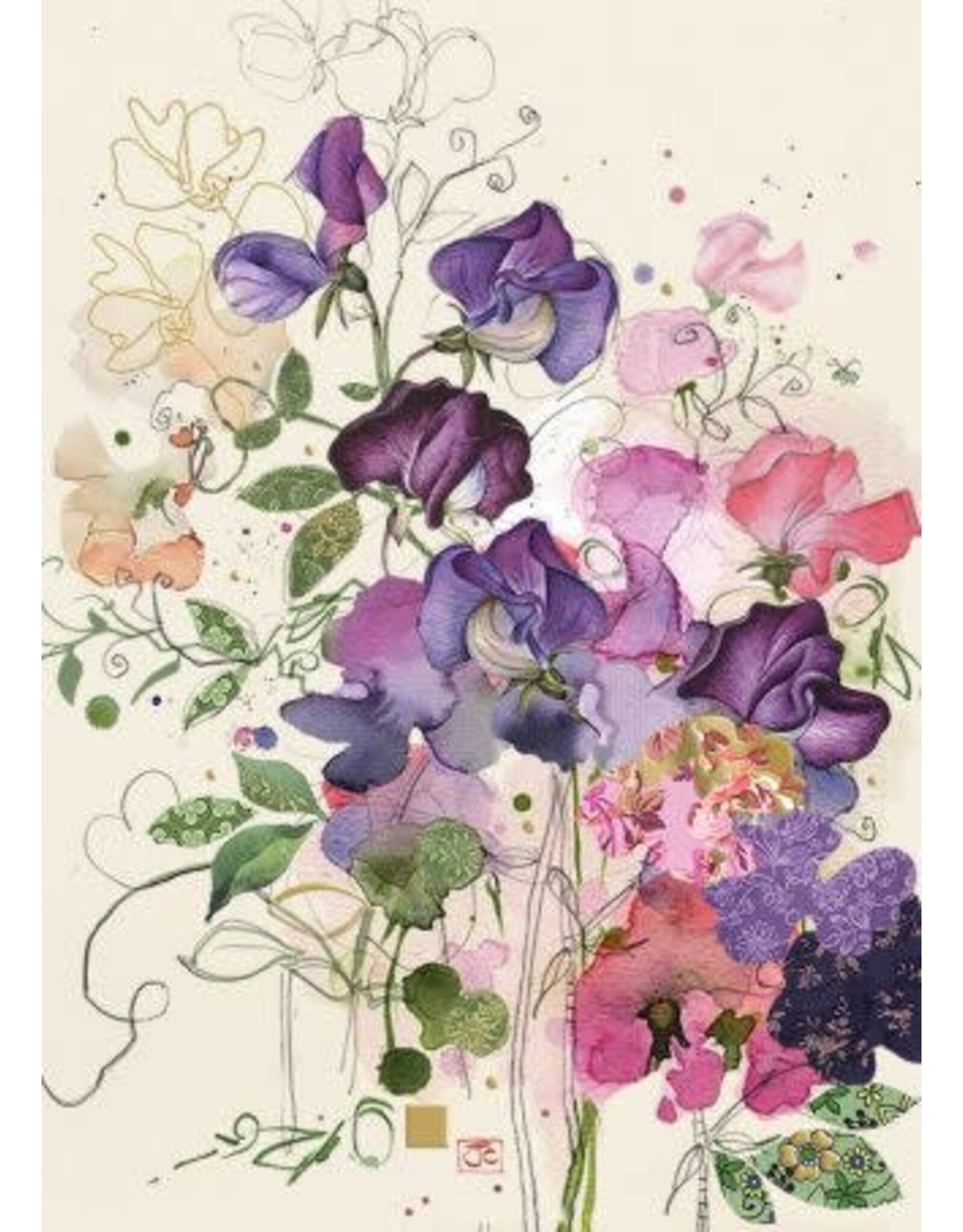 BugArt Collage (BugArt) "Sweet Peas"