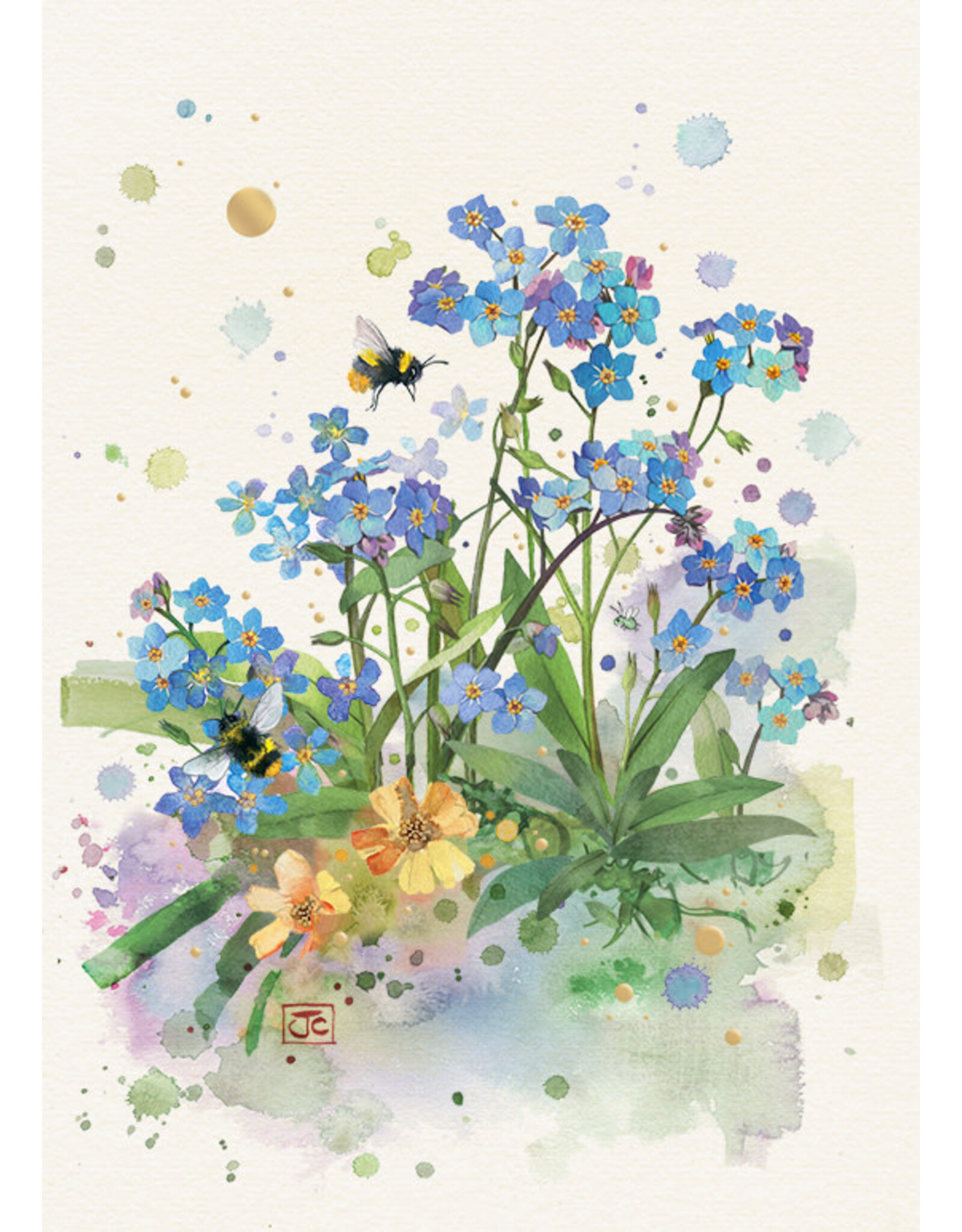 BugArt Collage (BugArt) "Forget-Me-Nots"