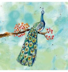 Animal Friends Animal Friends Card "Peacock"