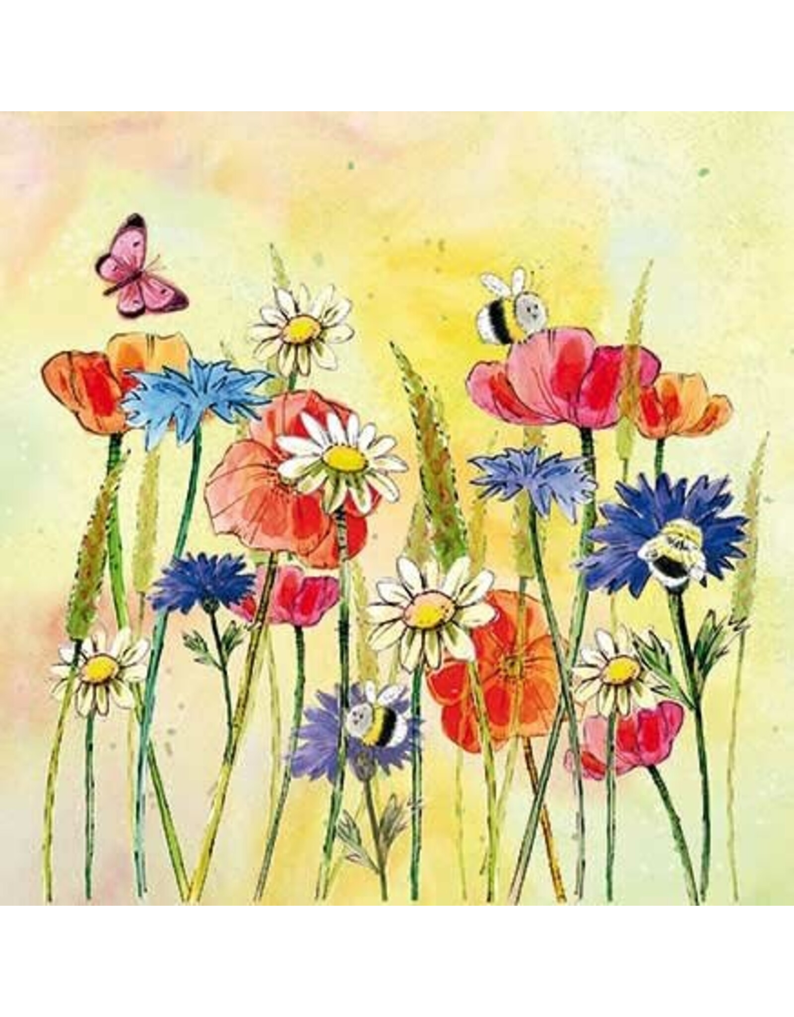 Animal Friends Animal Friends Card "Wild Flowers"