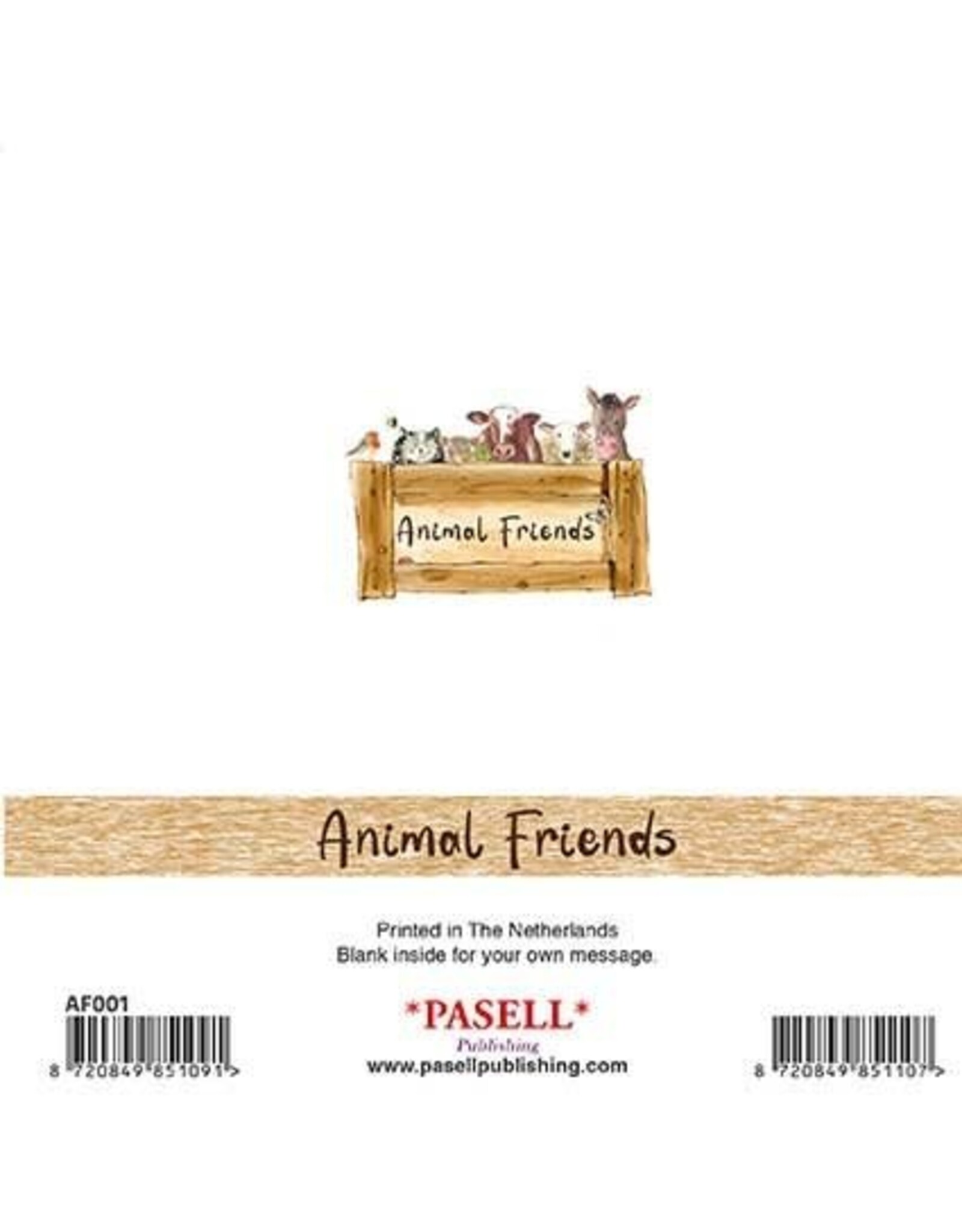 Animal Friends Animal Friends Card "Wild Flowers"