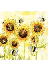 Animal Friends Animal Friends Card "Sunflowers"