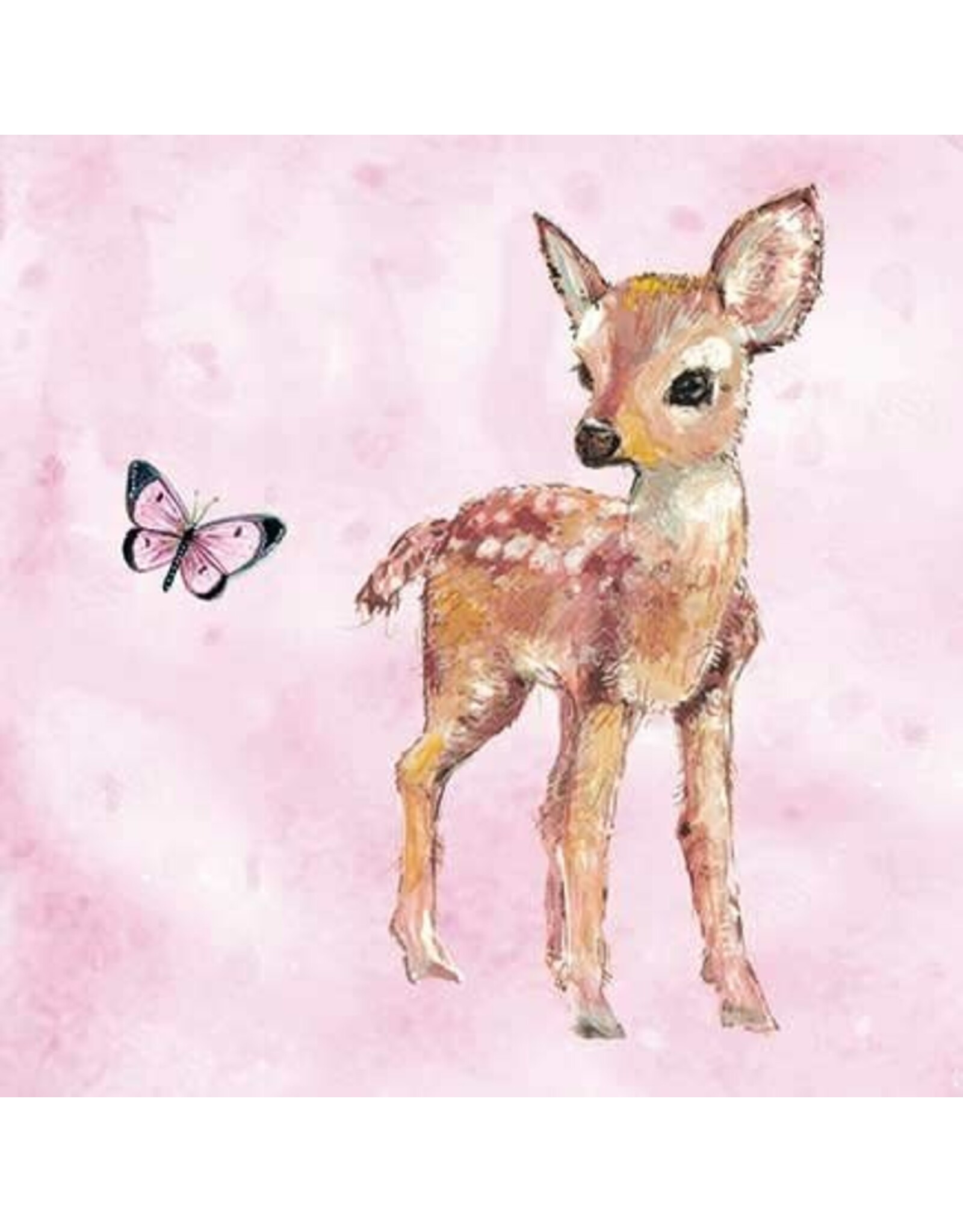 Animal Friends Animal Friends Card "Deer (pink)"