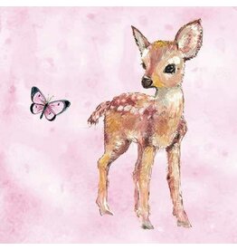 Animal Friends Animal Friends Card "Deer (pink)"