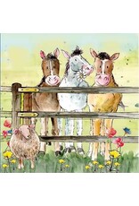 Animal Friends Animal Friends Card "Horses"