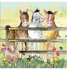 Animal Friends Animal Friends Card "Horses"