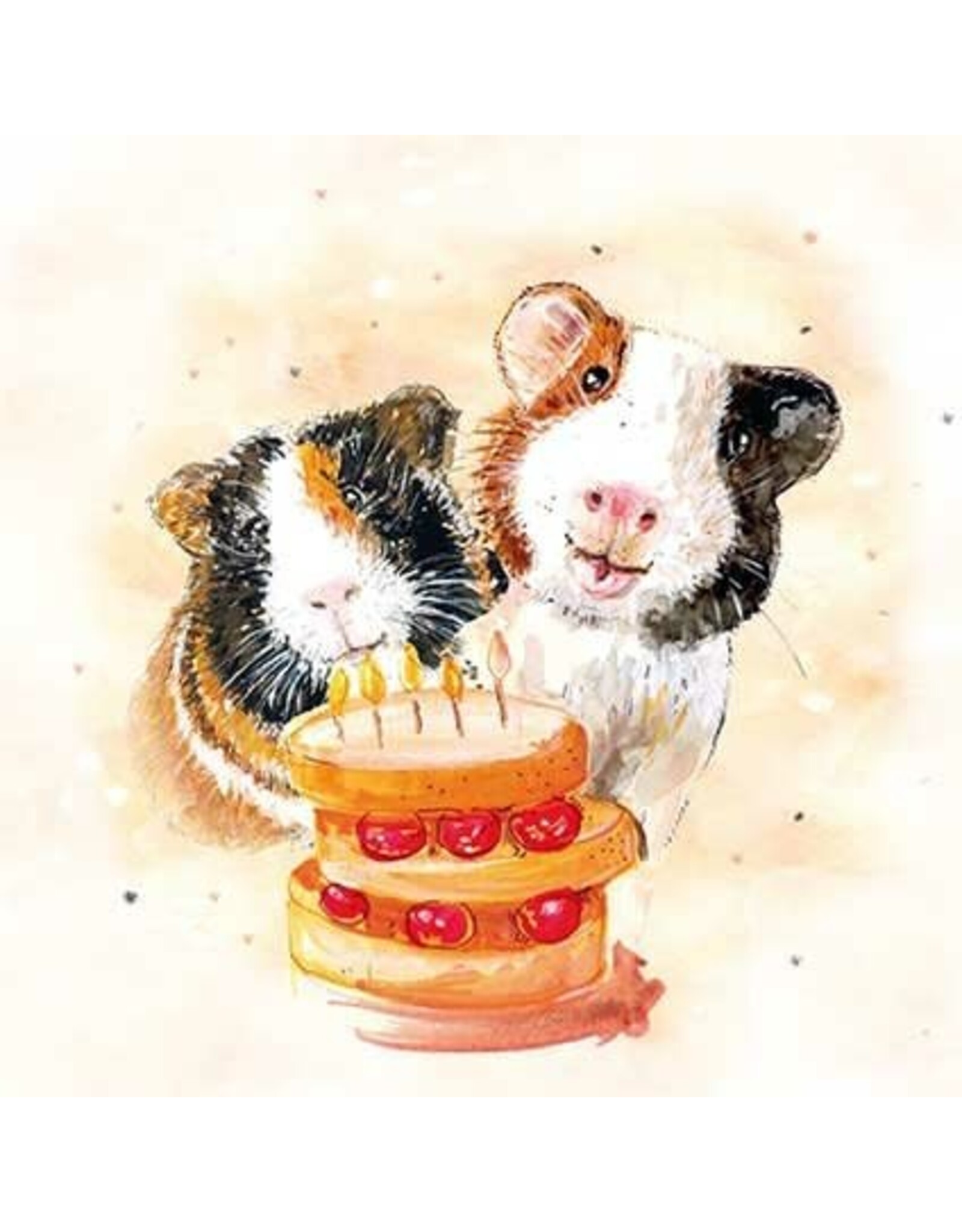 Animal Friends Animal Friends Card "Guinea Pigs"