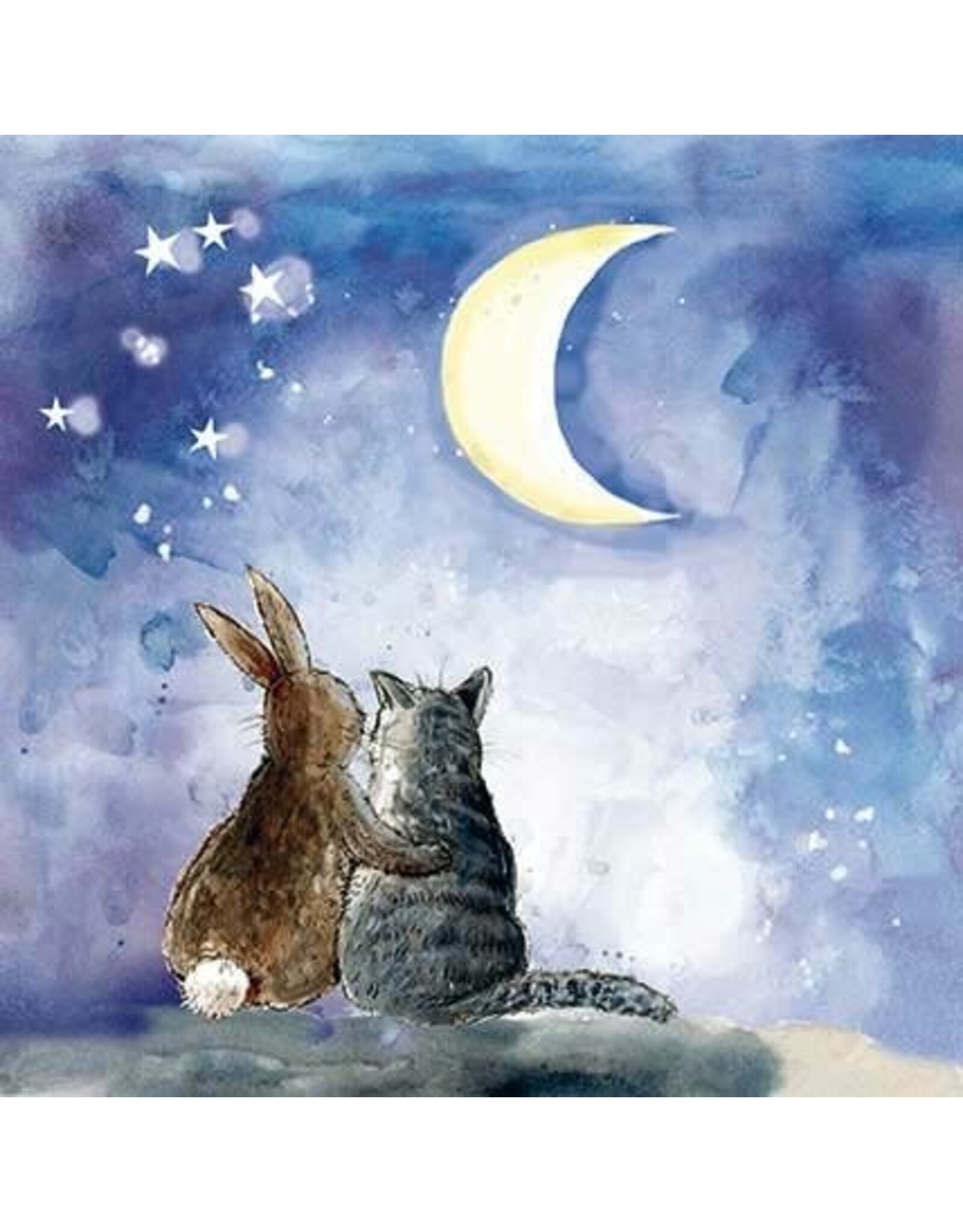 Animal Friends Animal Friends Card "Moonlight"