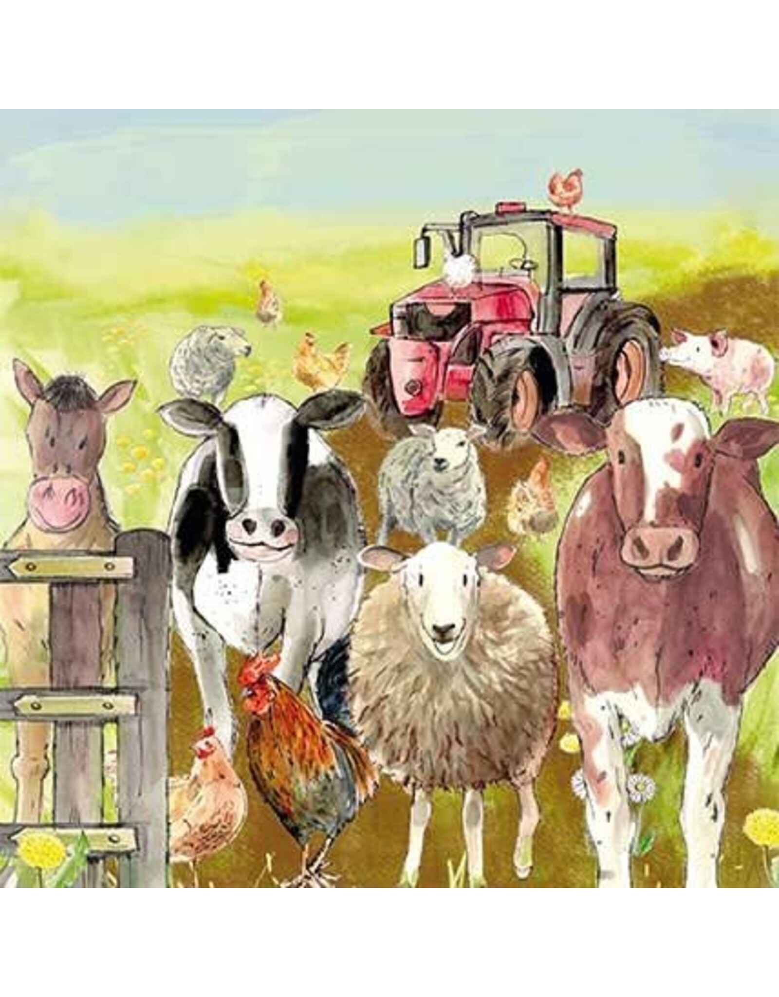 Animal Friends Animal Friends Card "On the Farm"