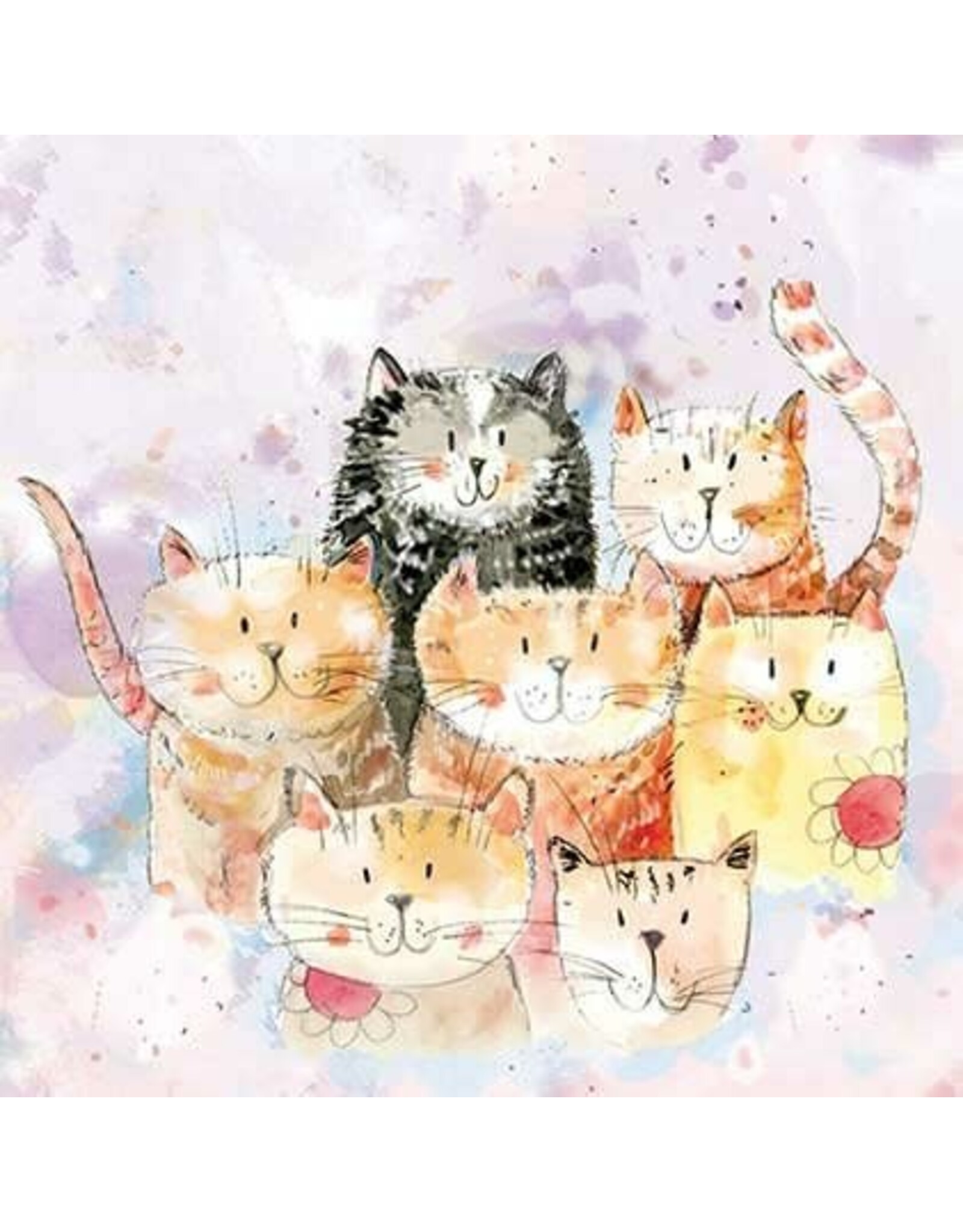 Animal Friends Animal Friends Card "Cats Group"