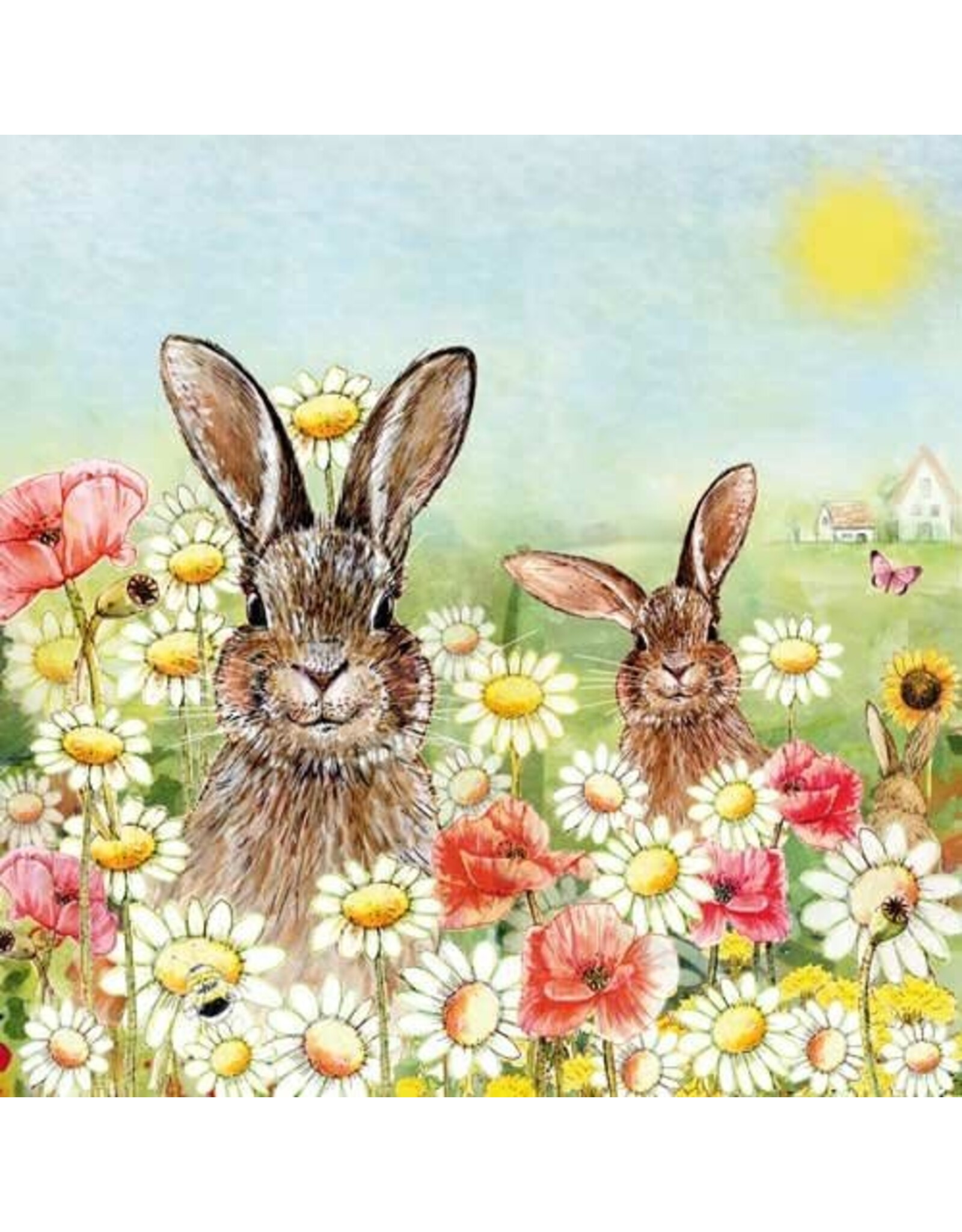 Animal Friends Animal Friends Card "Hares"