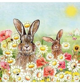 Animal Friends Animal Friends Card "Hares"