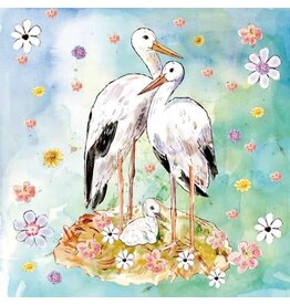 Animal Friends Animal Friends Card "Storks"