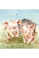 Animal Friends Animal Friends Card "Pigs"