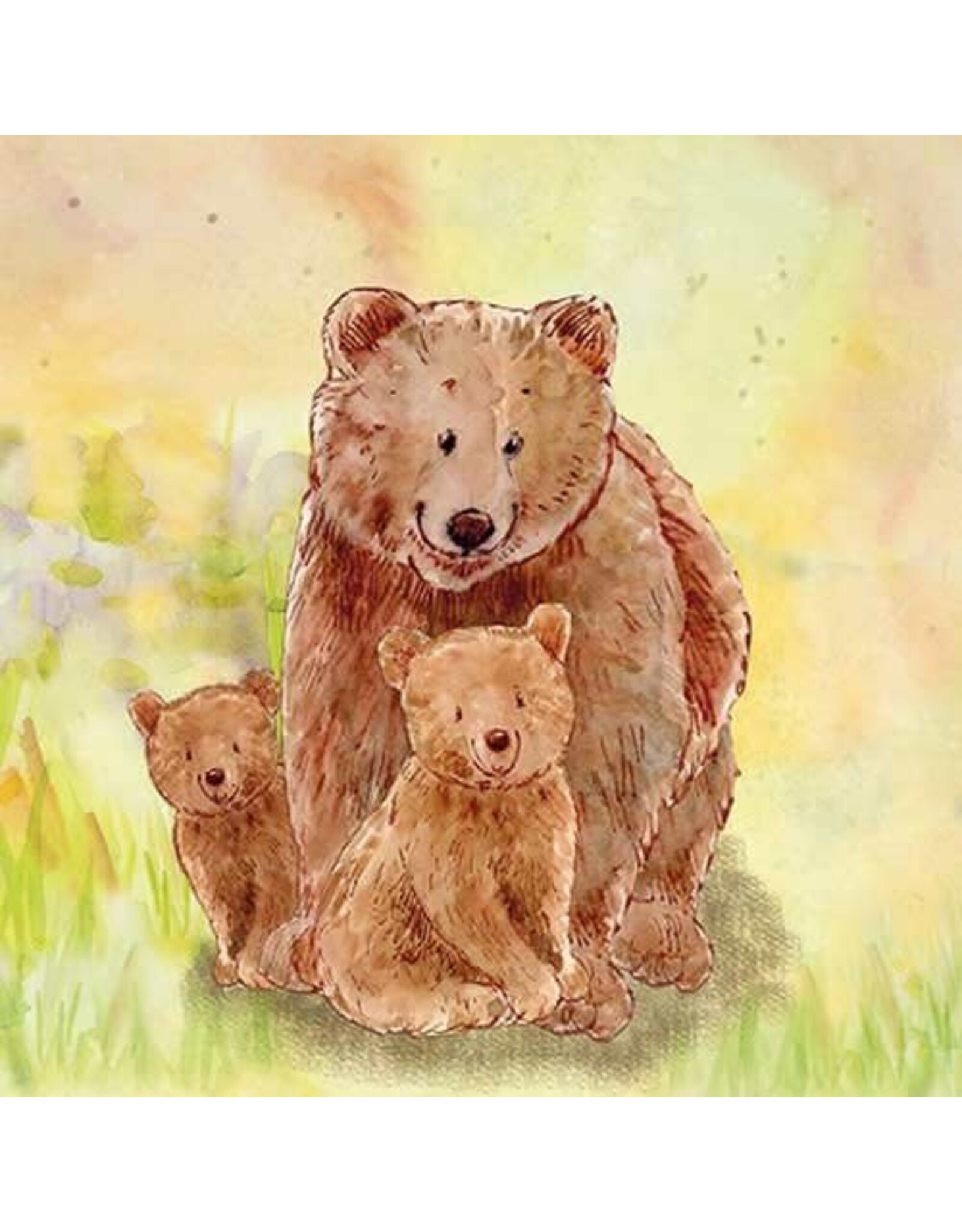 Animal Friends Animal Friends Card "Bears"