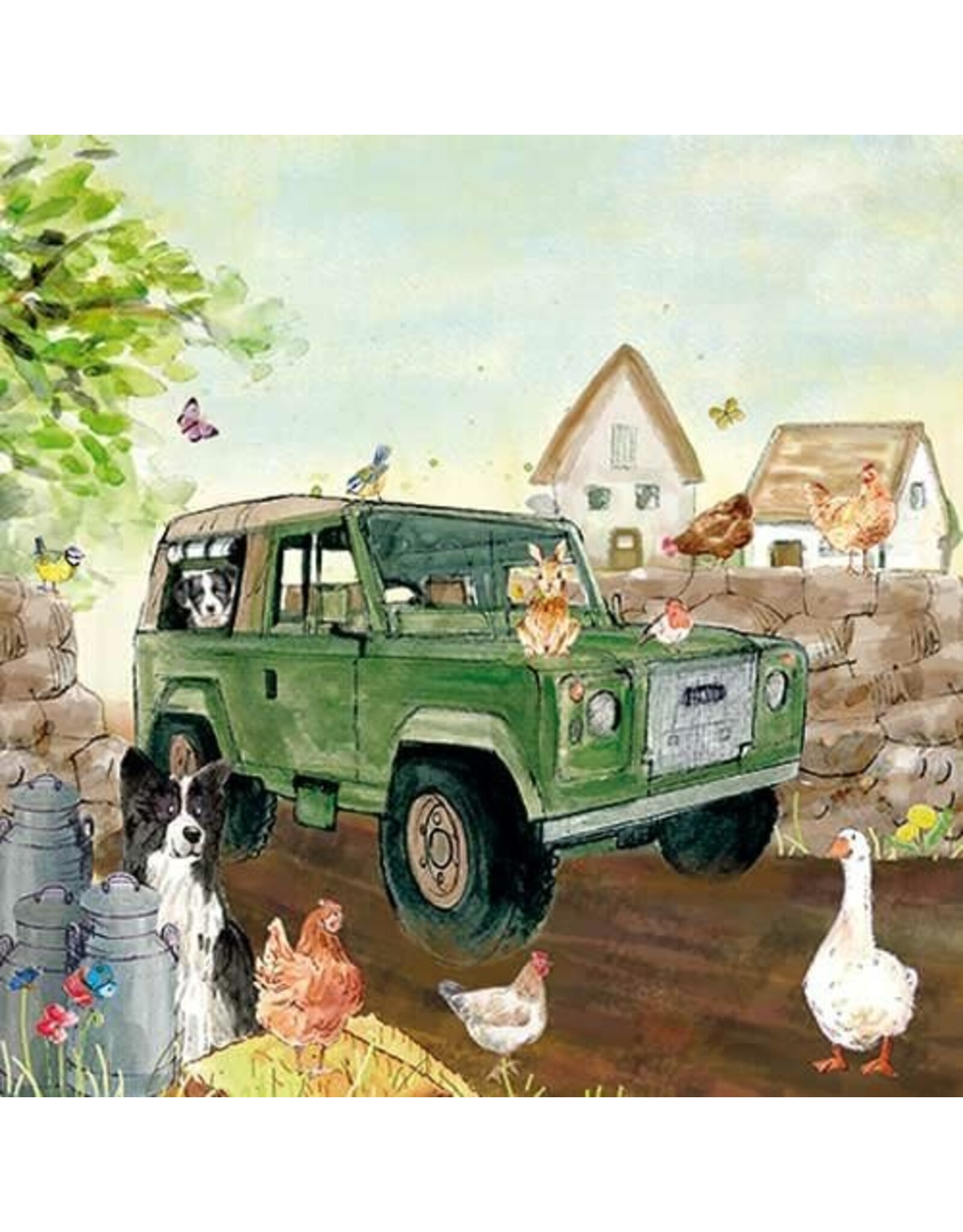 Animal Friends Animal Friends Card "Land Rover"