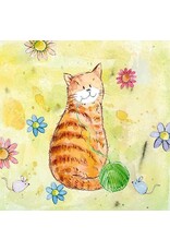 Animal Friends Animal Friends Card "Red Cat"