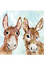 Animal Friends Animal Friends Card "Donkeys"