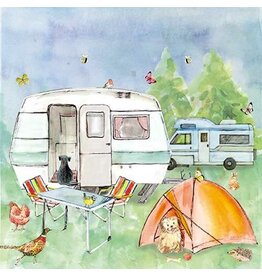 Animal Friends Animal Friends Card "Camping"