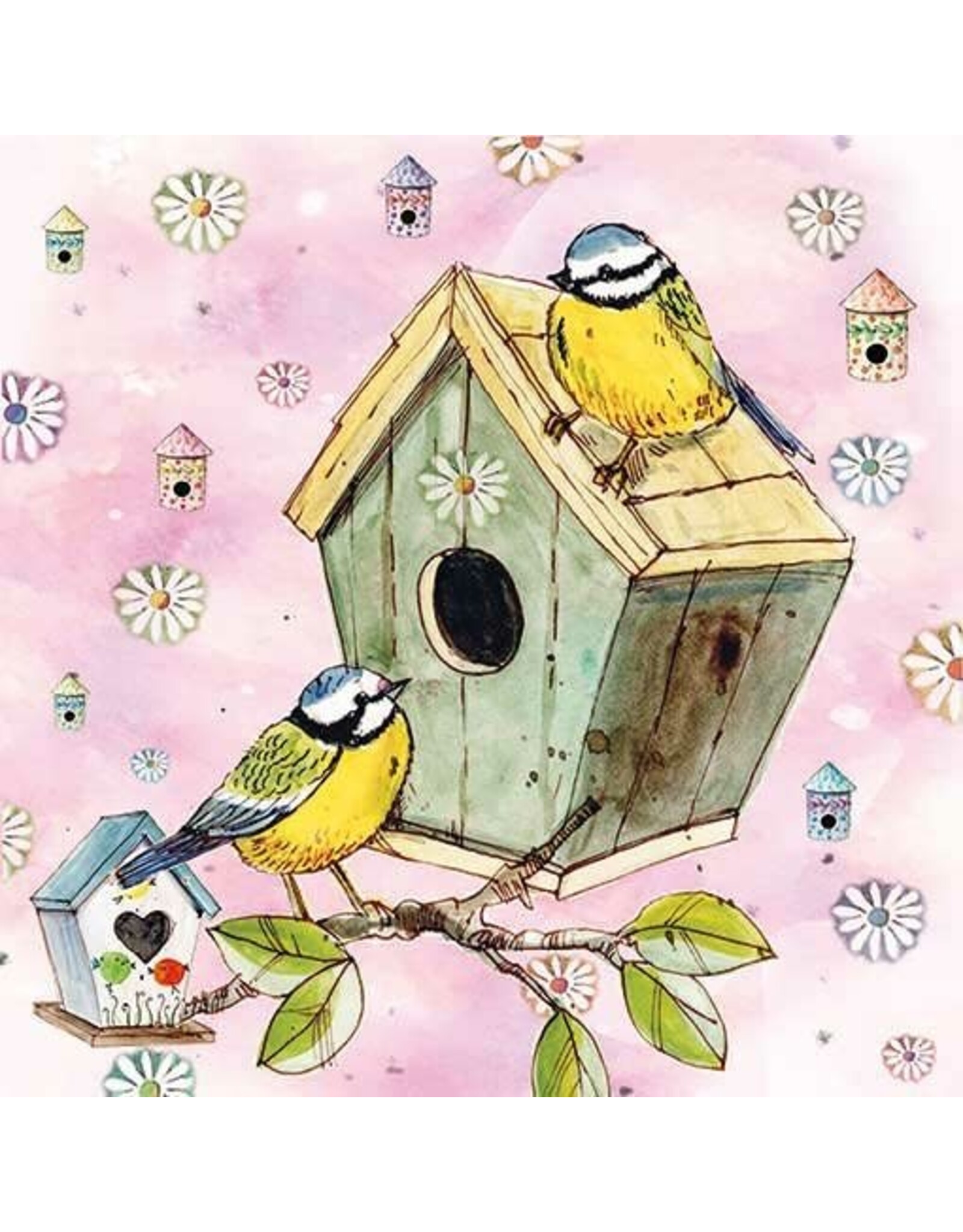 Animal Friends Animal Friends Card "Birdhouses"