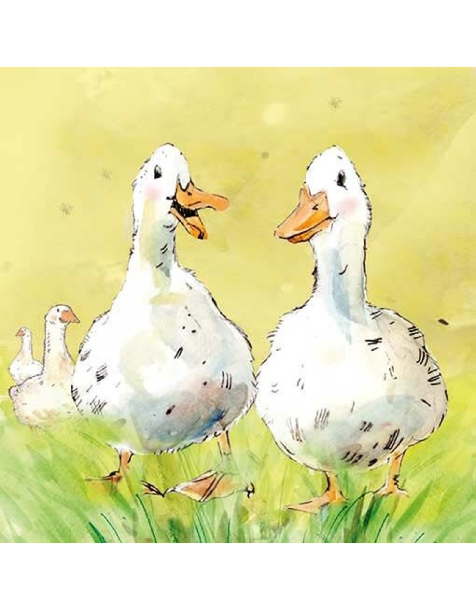 Animal Friends Animal Friends Card "Geese"