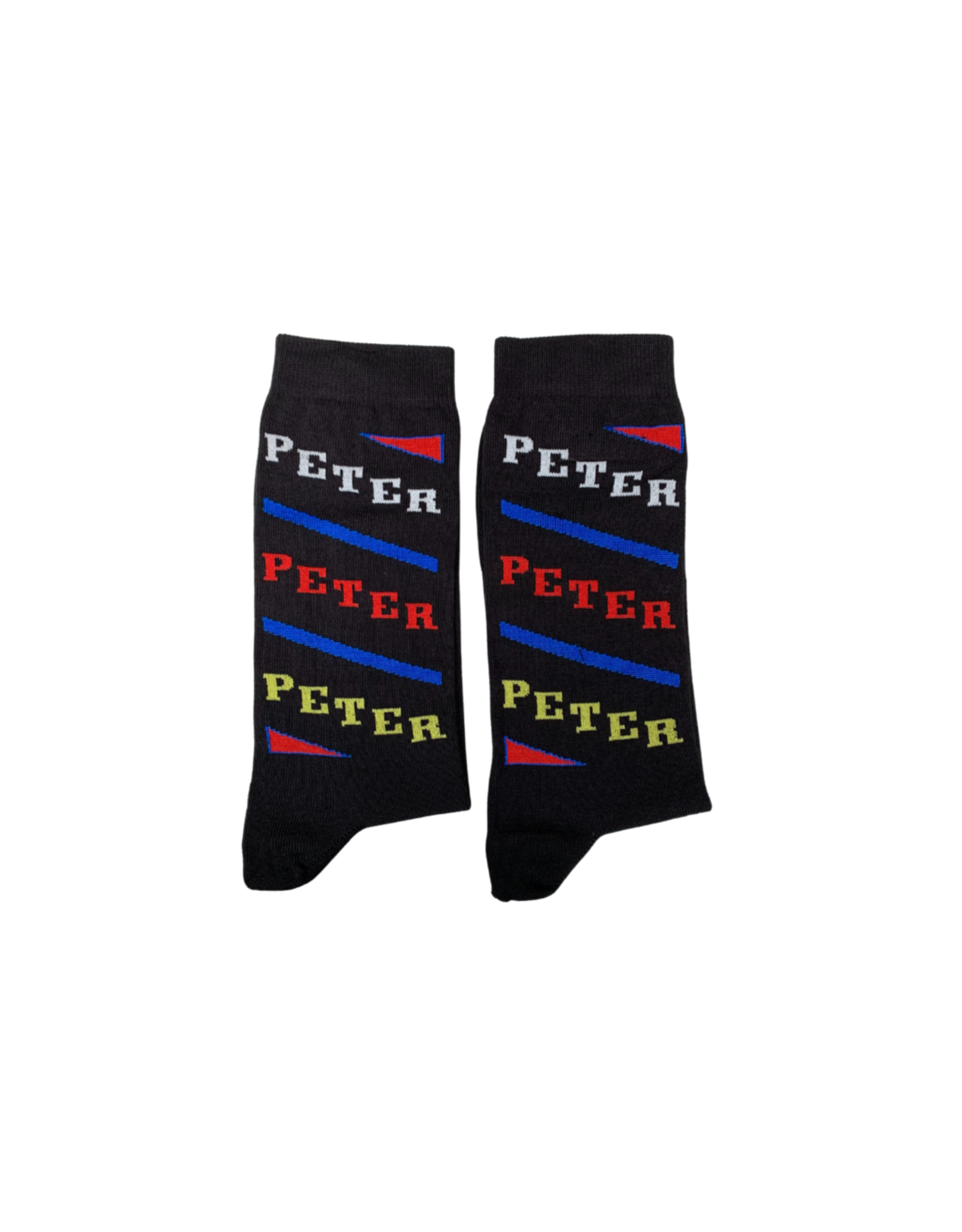 Nooitgedacht Cadeau Naamsokken Heren - Peter (kleur)