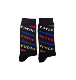 Nooitgedacht Cadeau Naamsokken Heren - Peter (kleur)