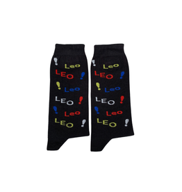 Nooitgedacht Cadeau Naamsokken Heren - Leo (kleur)