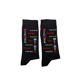 Nooitgedacht Cadeau Naamsokken Heren - Michel (kleur)