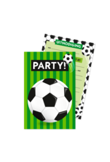 pd party Uitnodigingen “Football”