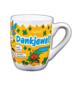 pd party Cartoonmok Dankjewel