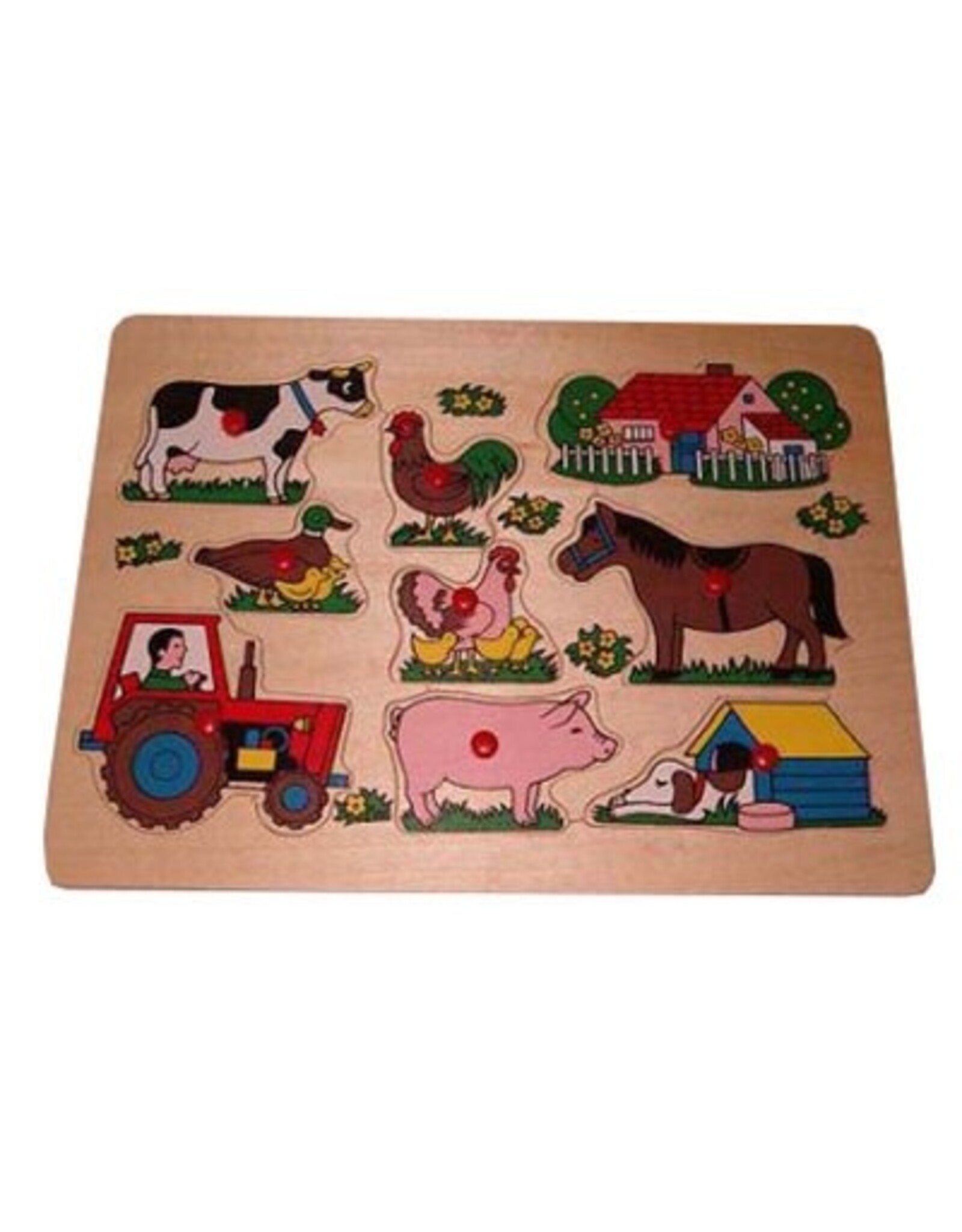 Knoppuzzel Boerderijdieren