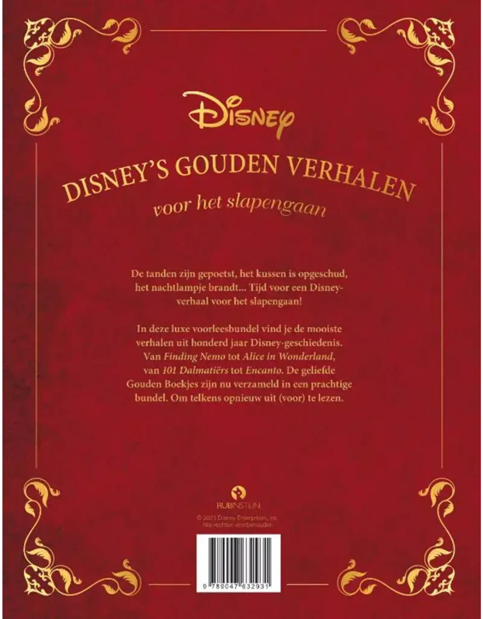 Gouden Boekjes Disney’s Gouden Verhalen voor het Slapengaan