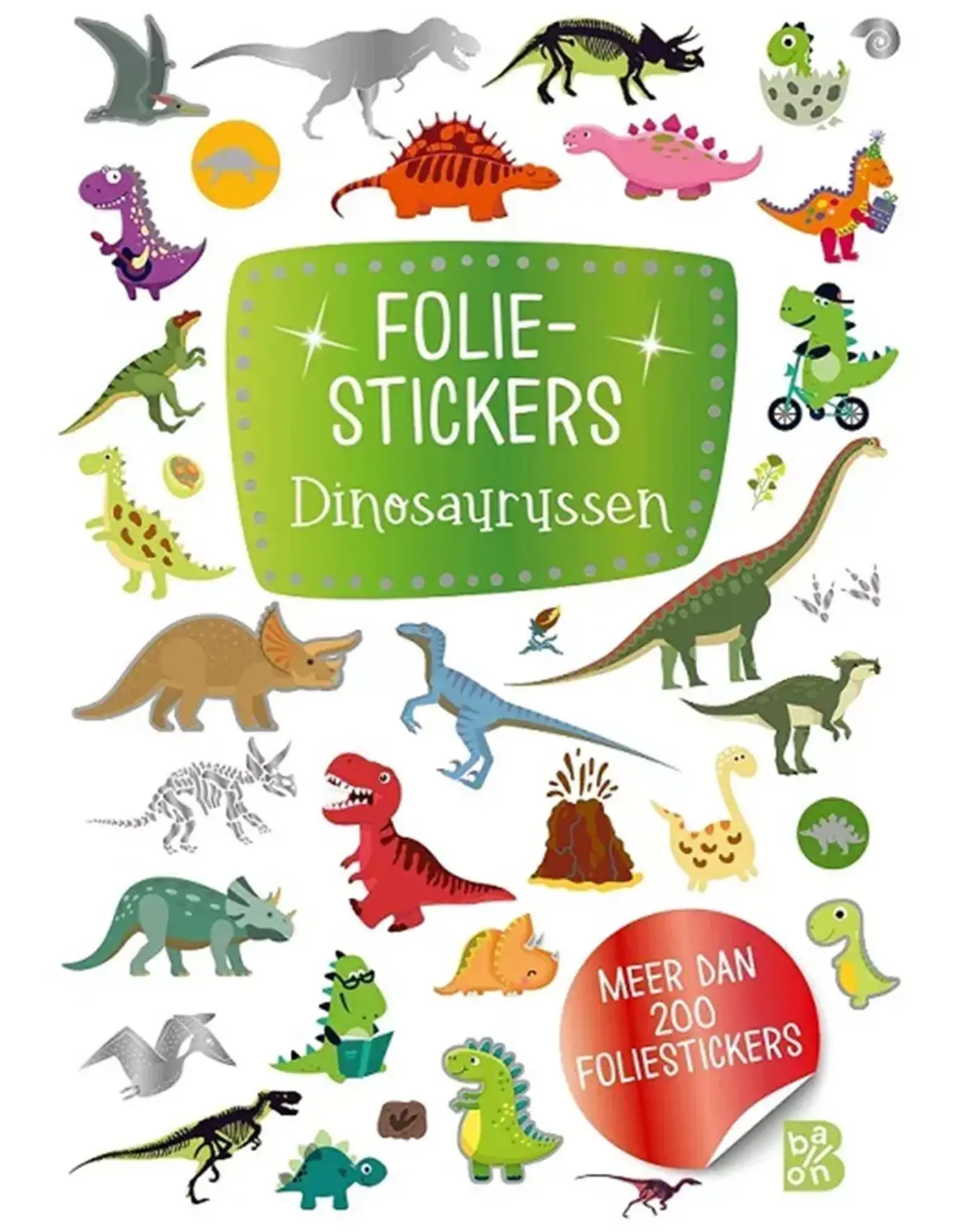 GlitterStickers “Dinosaurussen”