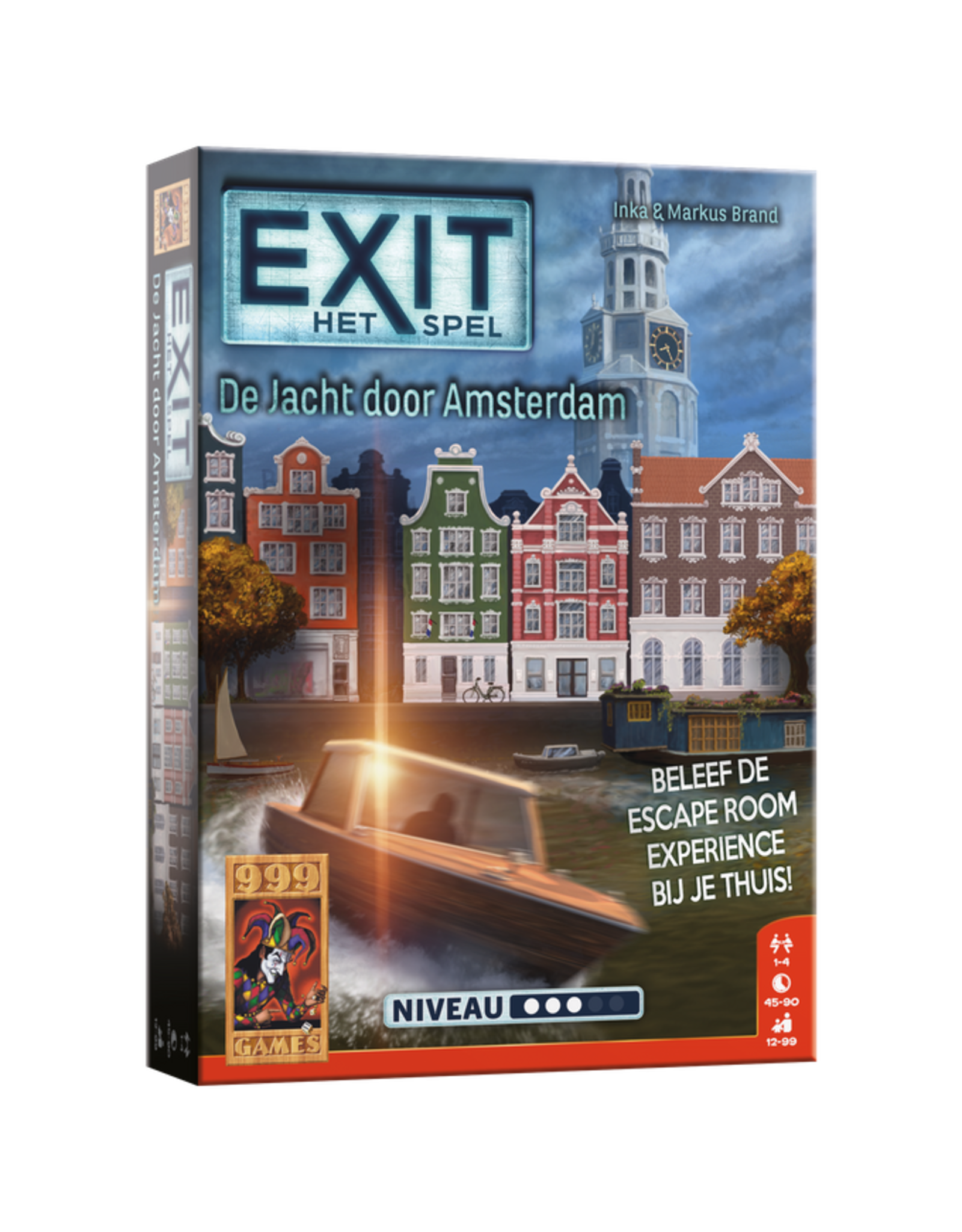 999 Games EXIT - De Jacht door Amsterdam
