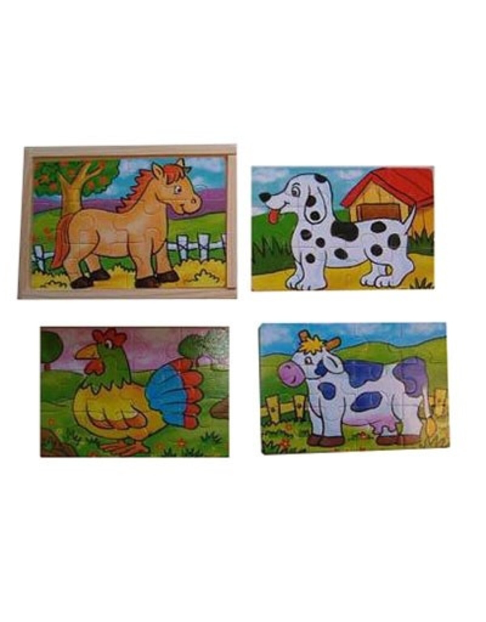 Legpuzzeltjes in Kistje “Boerderij”