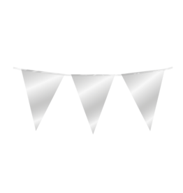 pd party Party Flags Foil - Silver