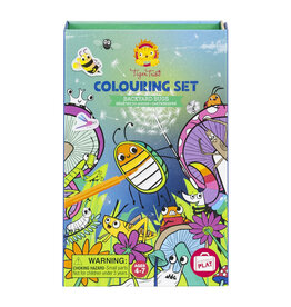 Tiger Tribe Colouring Set Backyard Bugs