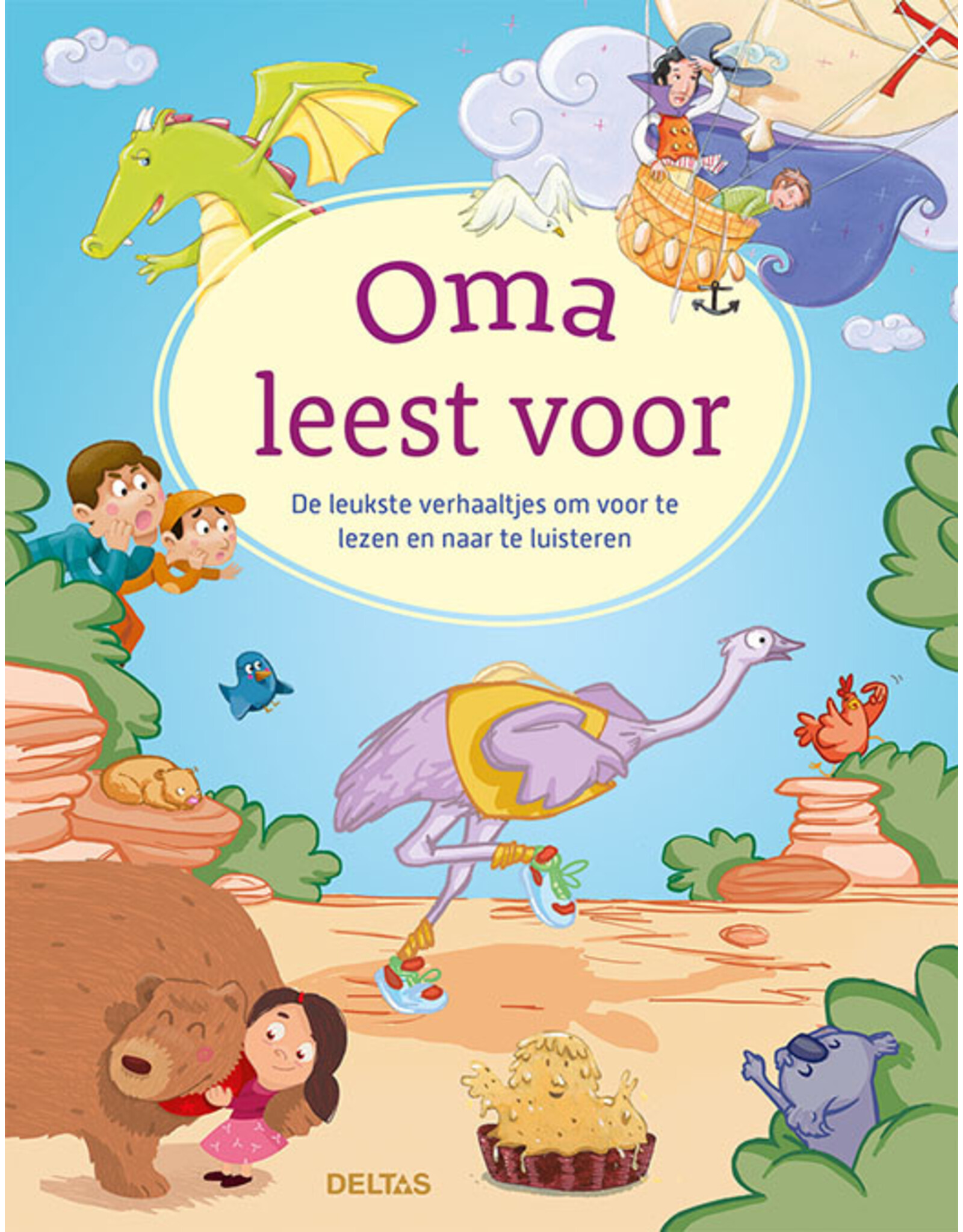 Deltas Oma leest voor