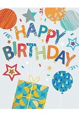 Pop Up XL wenskaart "Happy Birthday Balloons"