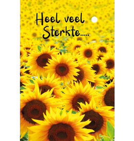 Animal Friends Heel veel sterkte "Zonnebloemen"