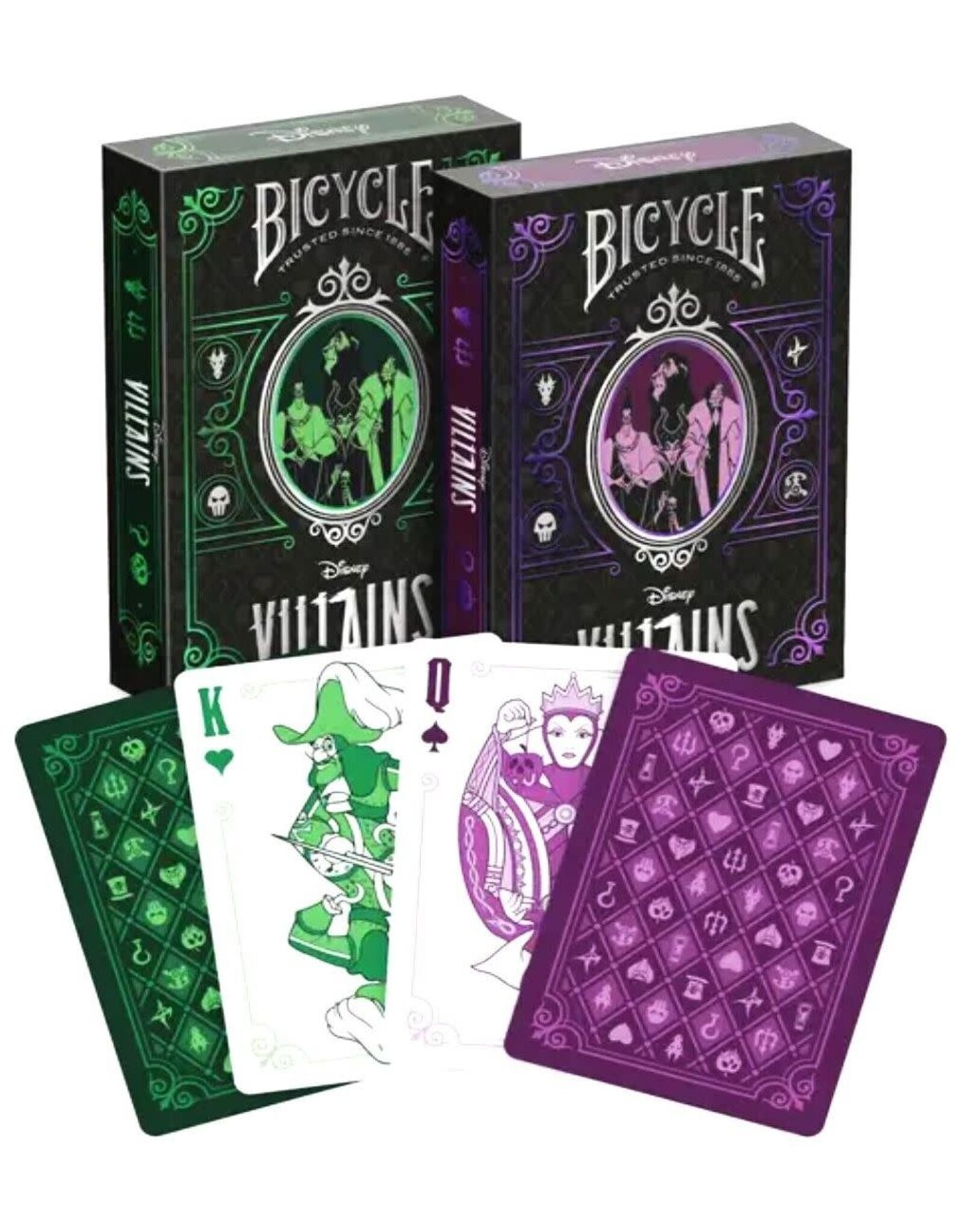Poker Playing  Cards - Villains