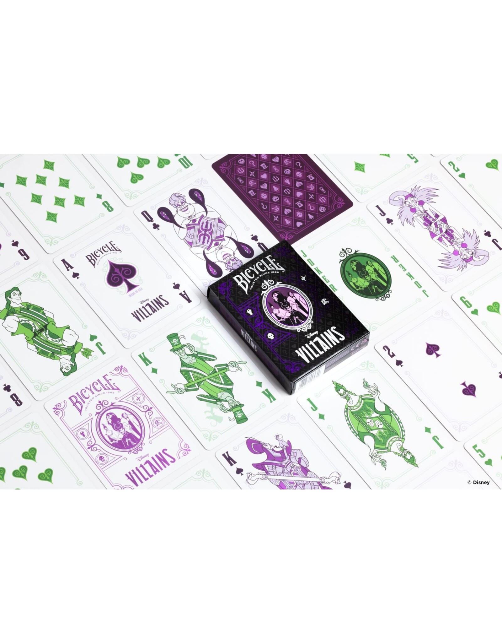 Poker Playing  Cards - Villains