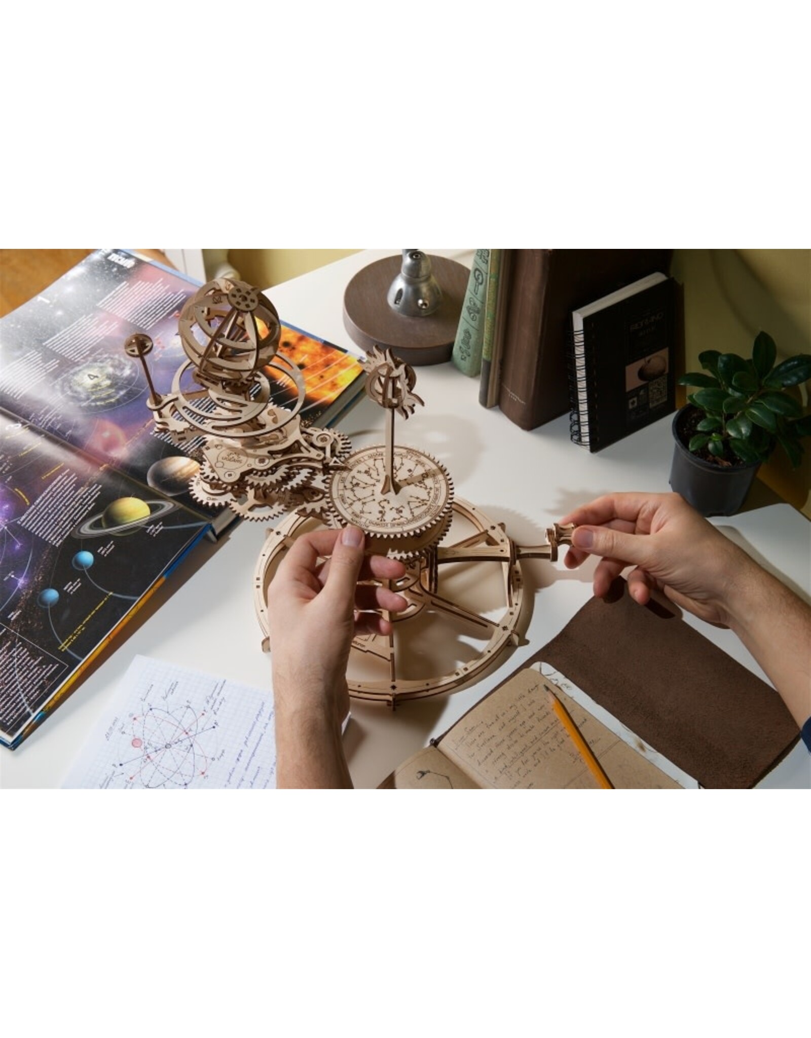 Ugears Houten Modelbouw - Mechanical Tellurium