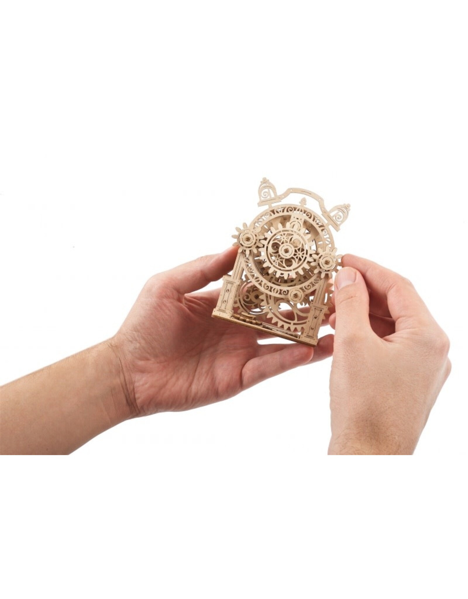 Ugears Houten Modelbouw - Vintage Alarm Clock