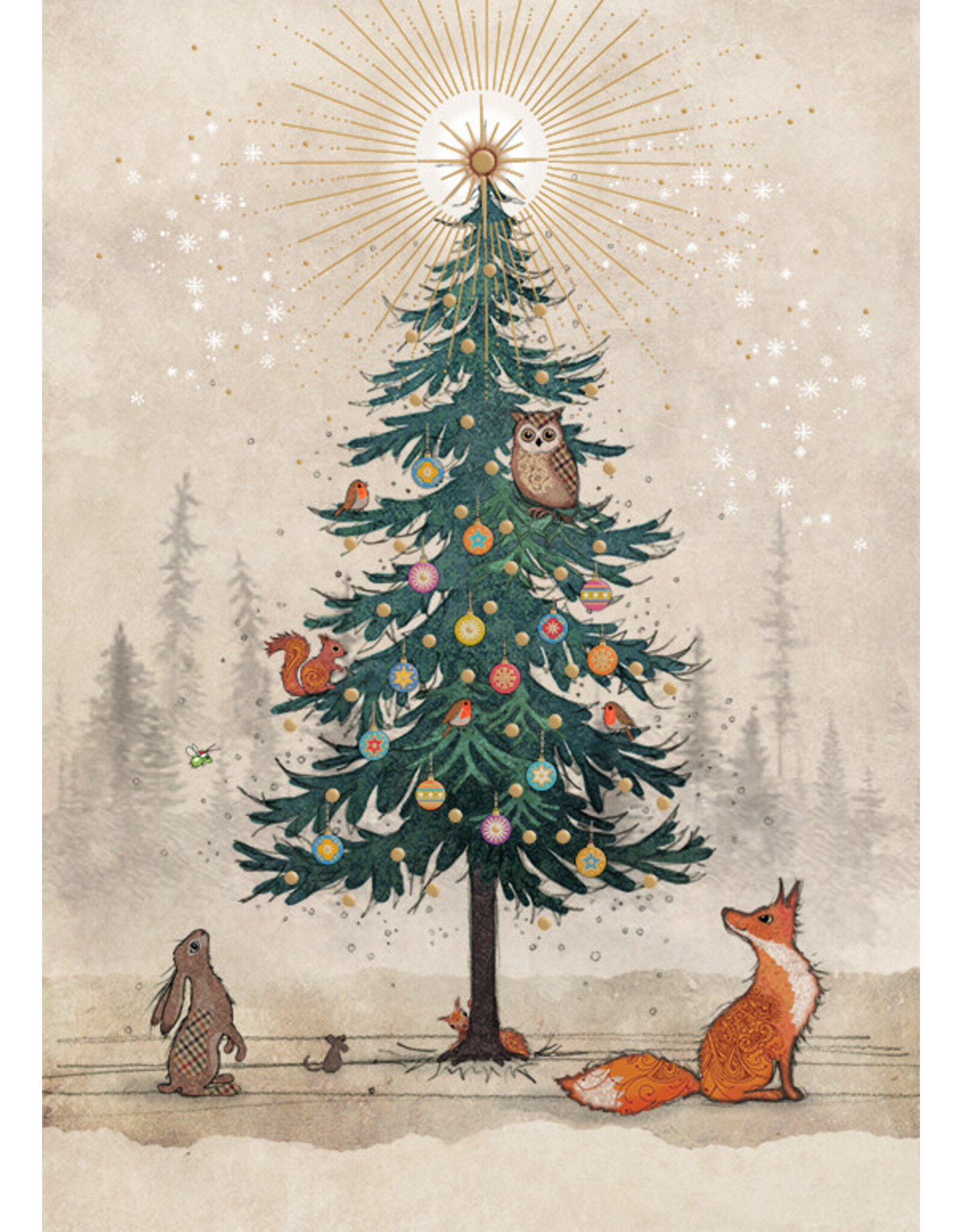 BugArt BugArt Kerst "Animal Tree”