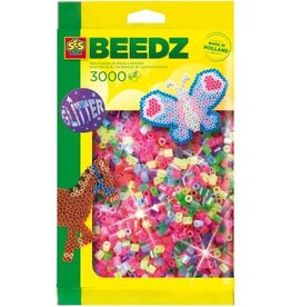 SES Beedz Strijkkralen 3000 stuks Glitter SES Beedz Strijkkralen 3000 stuks Glitter