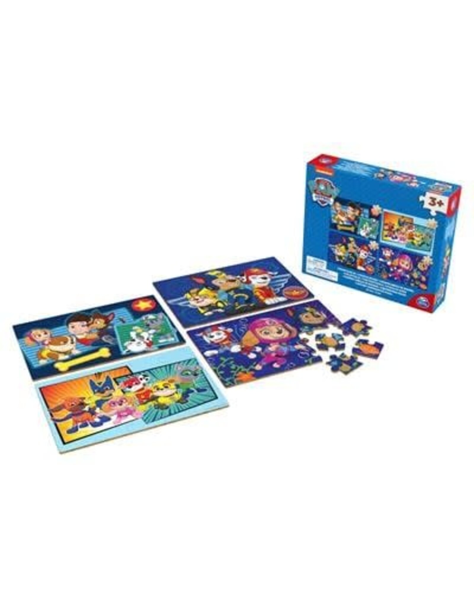 Paw Patrol Wood Puzzle 4-Pack